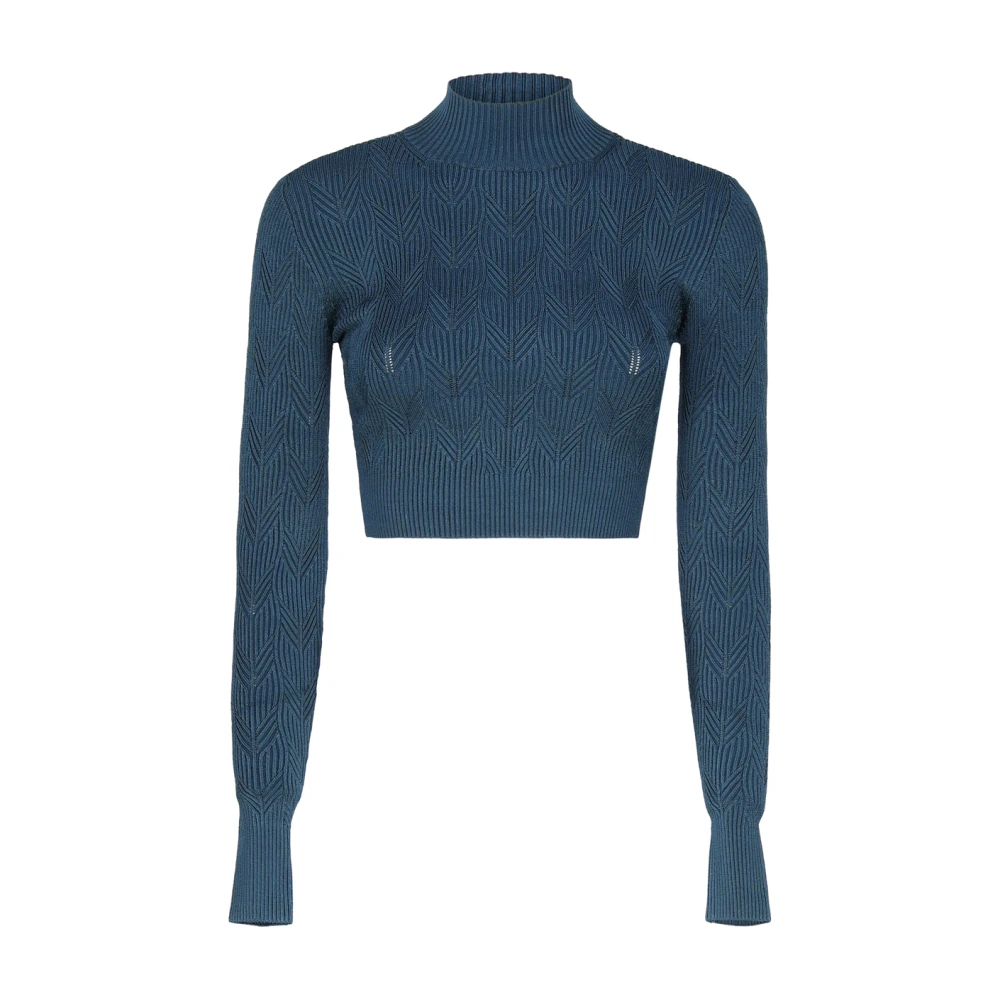 Guess Marciano Sweaters Blauwe Viscose Mix Blue Dames