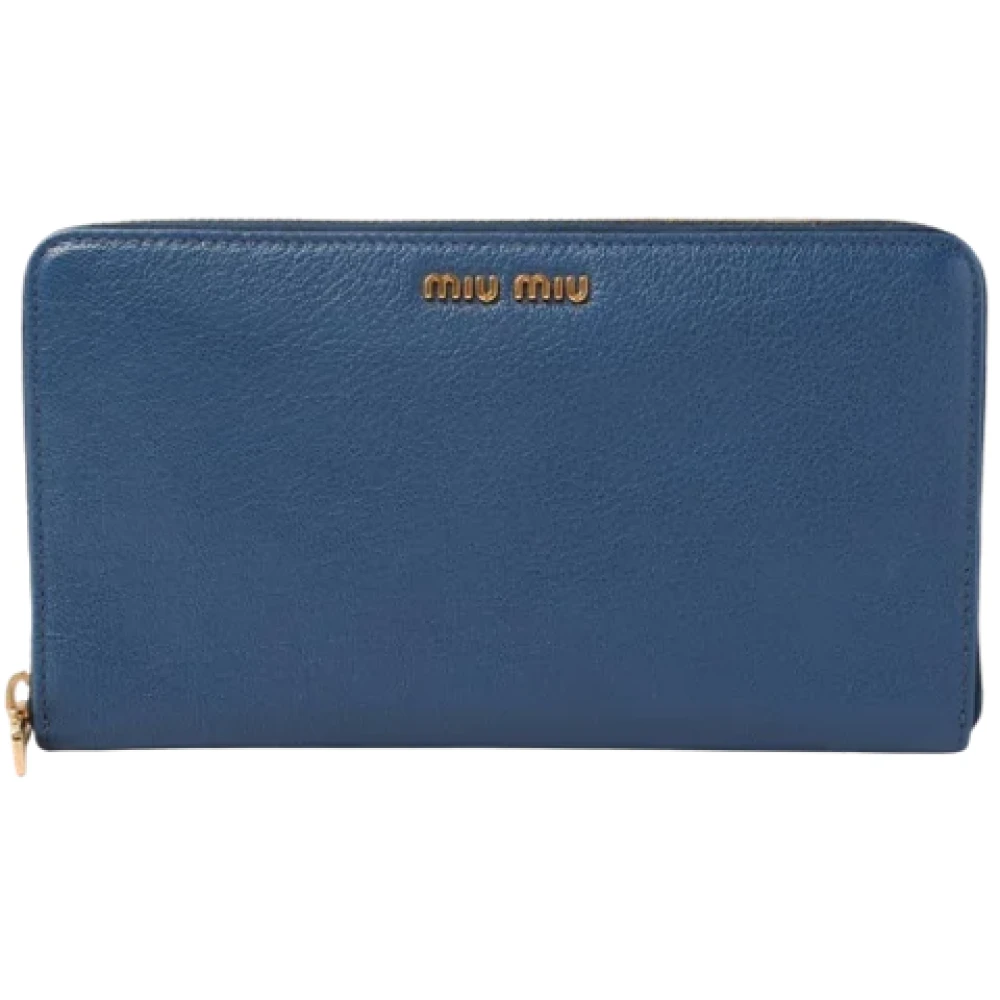 Pre-owned > Pre-owned Accessories > Pre-owned Wallets - - Miu Miu Pre-owned - Modalova