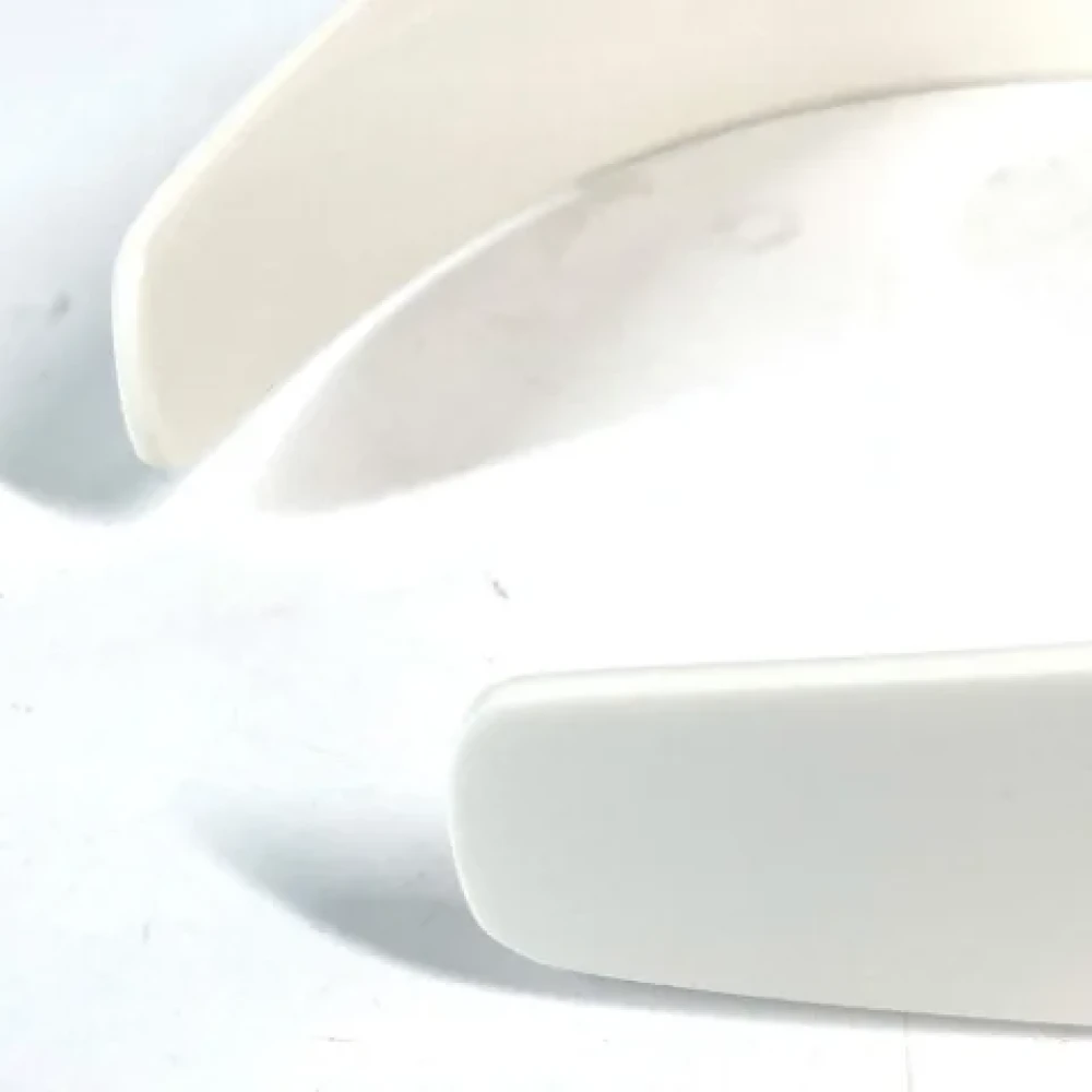 Celine Vintage Pre-owned Plastic hair-accessories White Dames