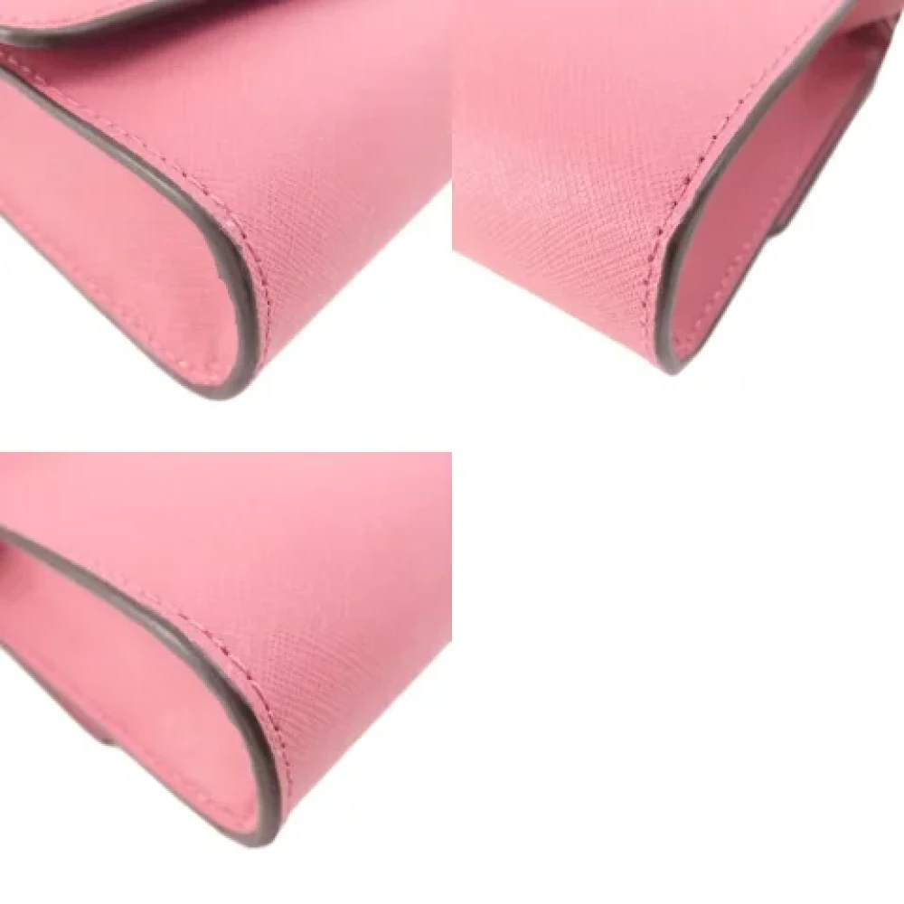 Michael Kors Pre-owned Leather shoulder-bags Pink Dames