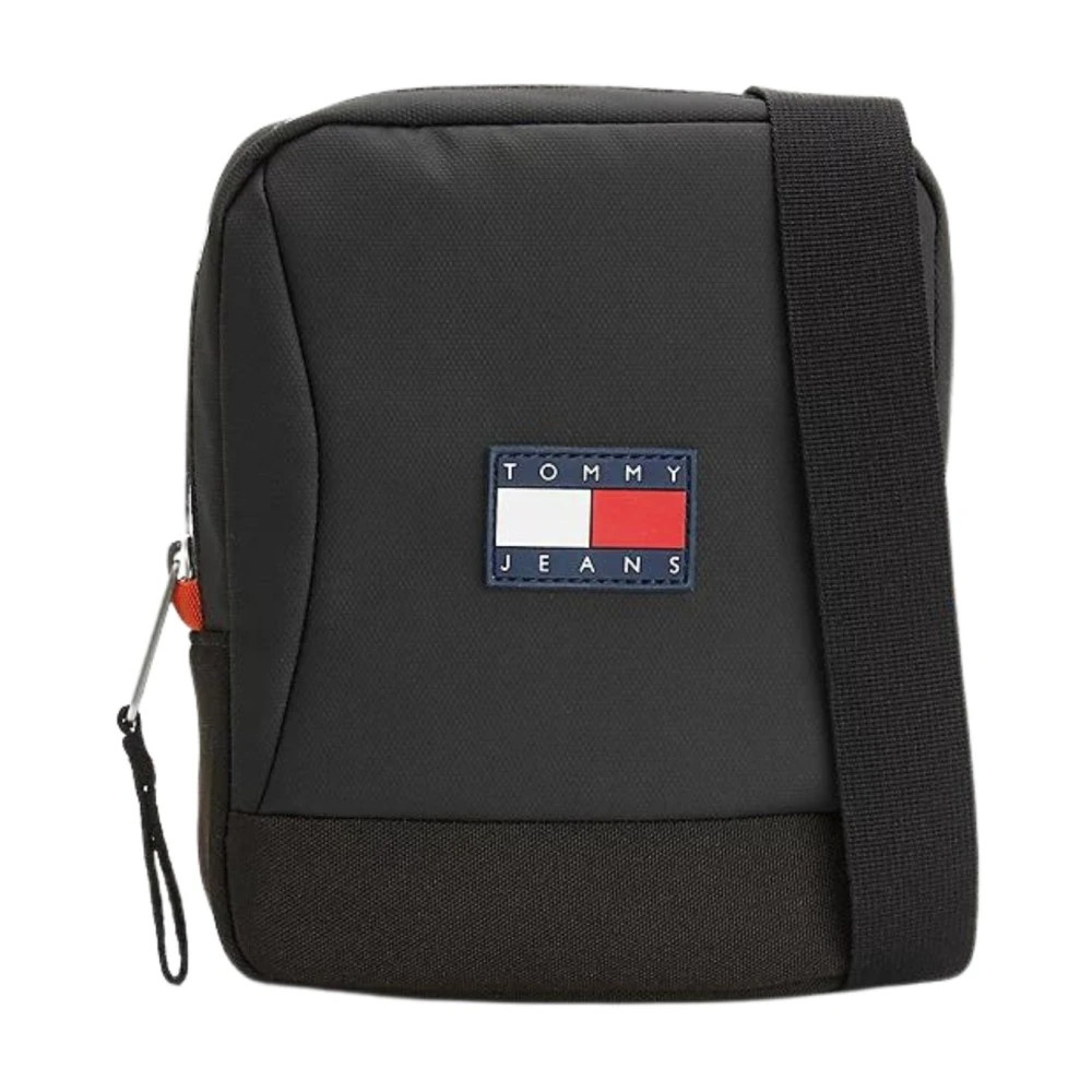 Tommy Jeans Herr Svart Väskor One Size, Reporter Bag
