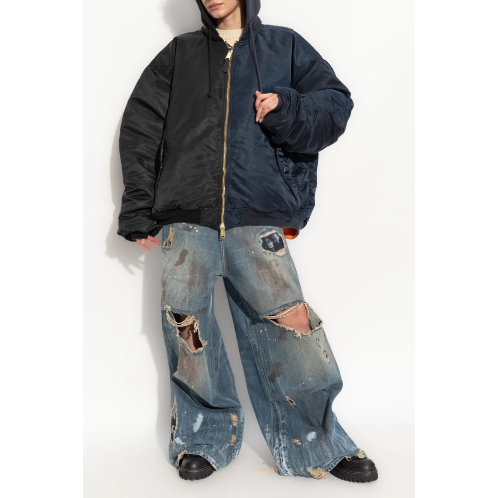 Vetements Bomberjack Black Dames