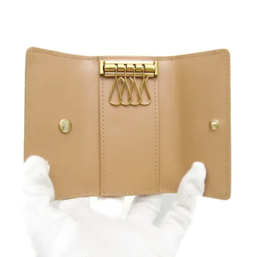 Louis Vuitton Vintage Pre-owned Fabric key-holders Brown Dames