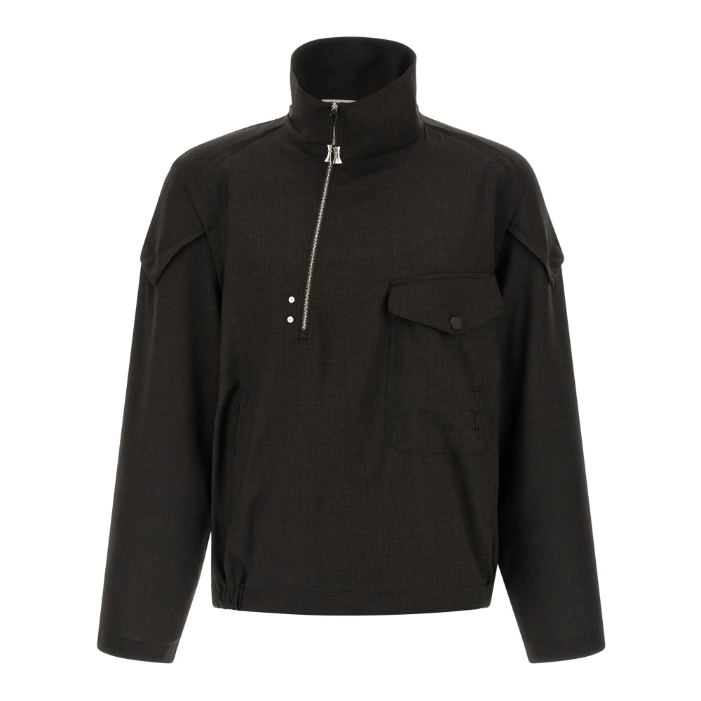 Kiko Kostadinov Men's Brown Training Jackets, M, Jackets