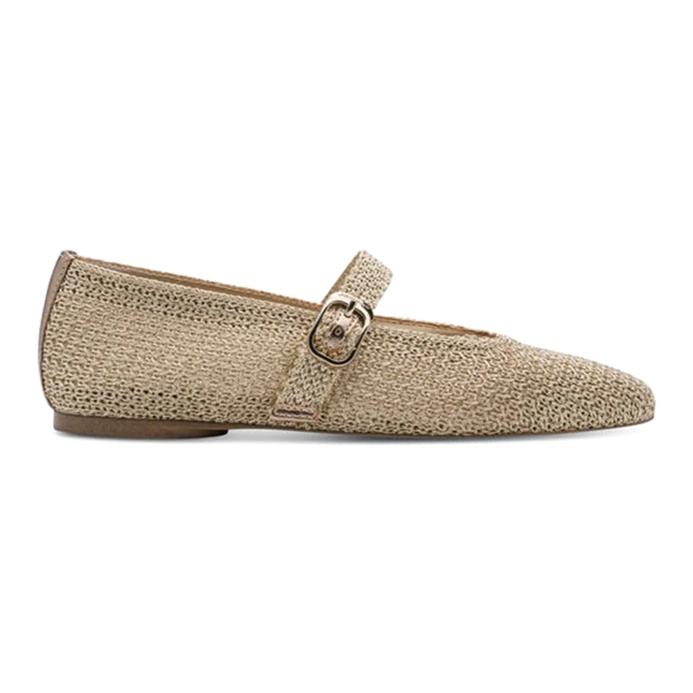 Tamaris Women's Beige Ballerina Shoes, 5 Uk, Ballerina Strap