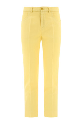 yellow-linen-blend-straight-leg-pants