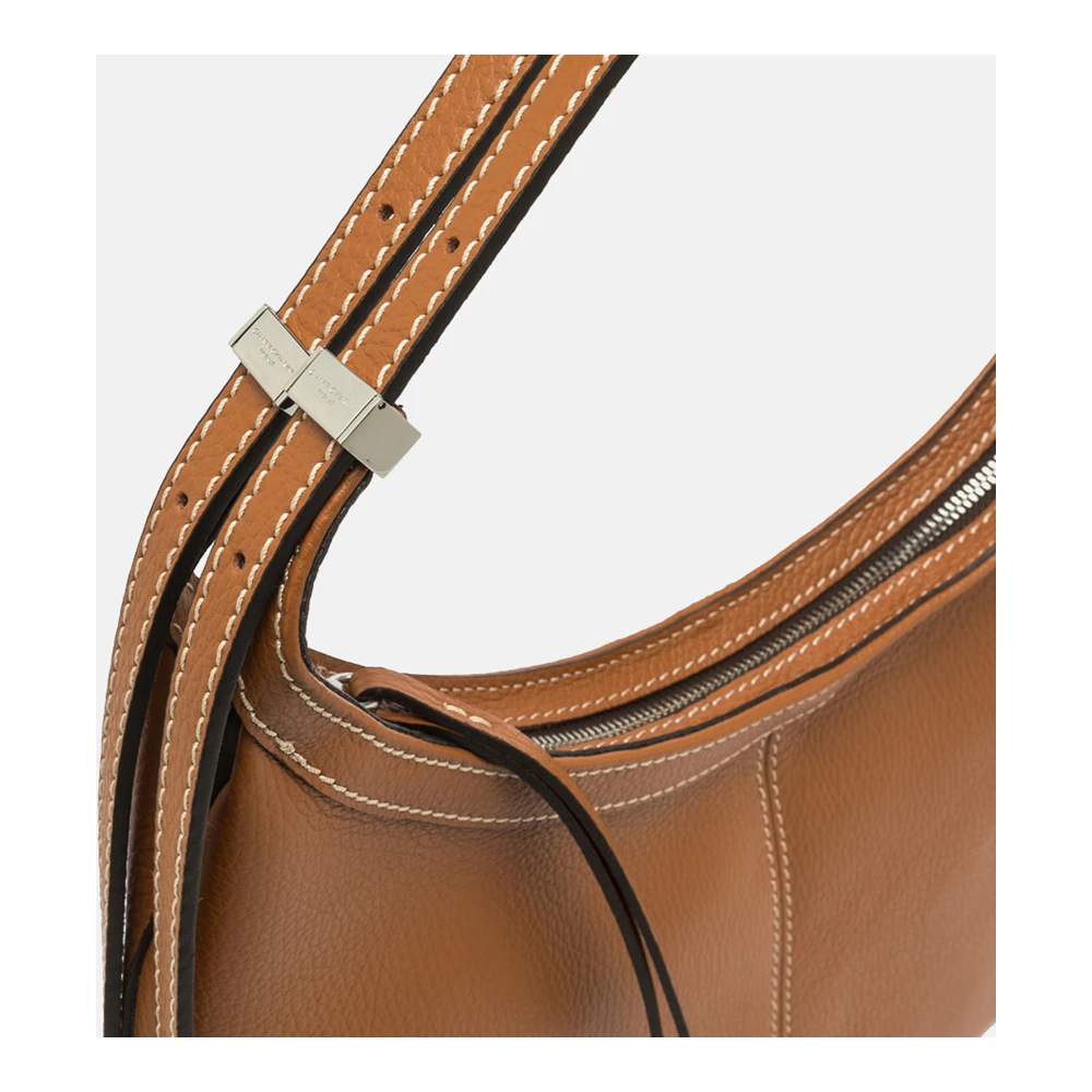 Gianni Chiarini Leren Schoudertas Norma Brown Dames