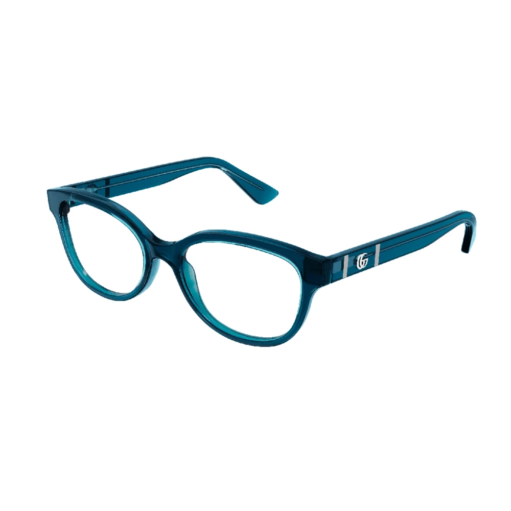 Gucci Cat-Eye Ronde Zonnebril Blue Unisex