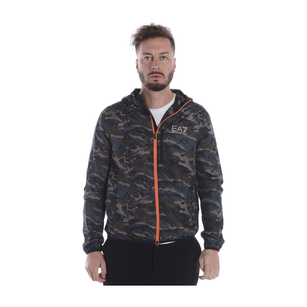 Emporio Armani Ea7 Hombre Multicolor - Chaqueta Con Cremallera - Jackets - L - Chaqueta Con Cremallera