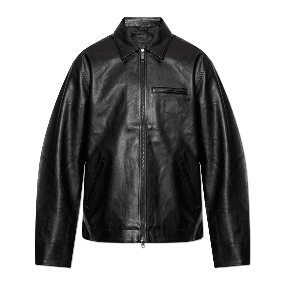 Carhartt WIP Jas gemaakt van eco-leer Black Heren