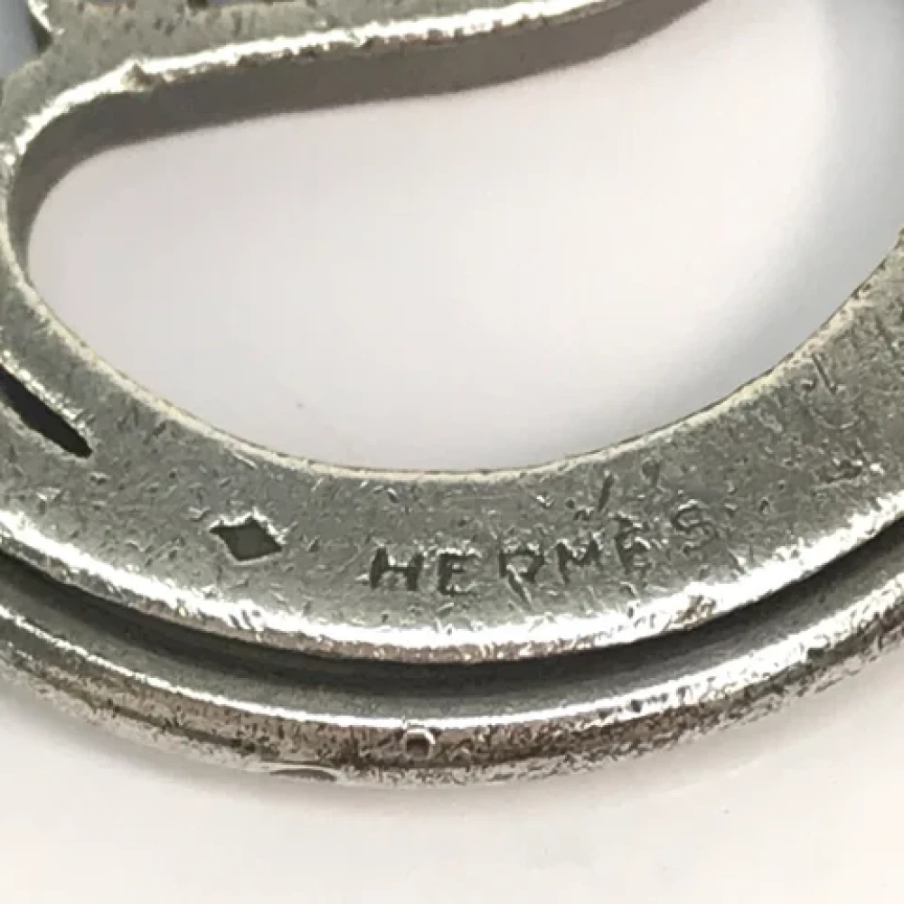 Hermès Vintage Pre-owned Fabric key-holders Gray Dames