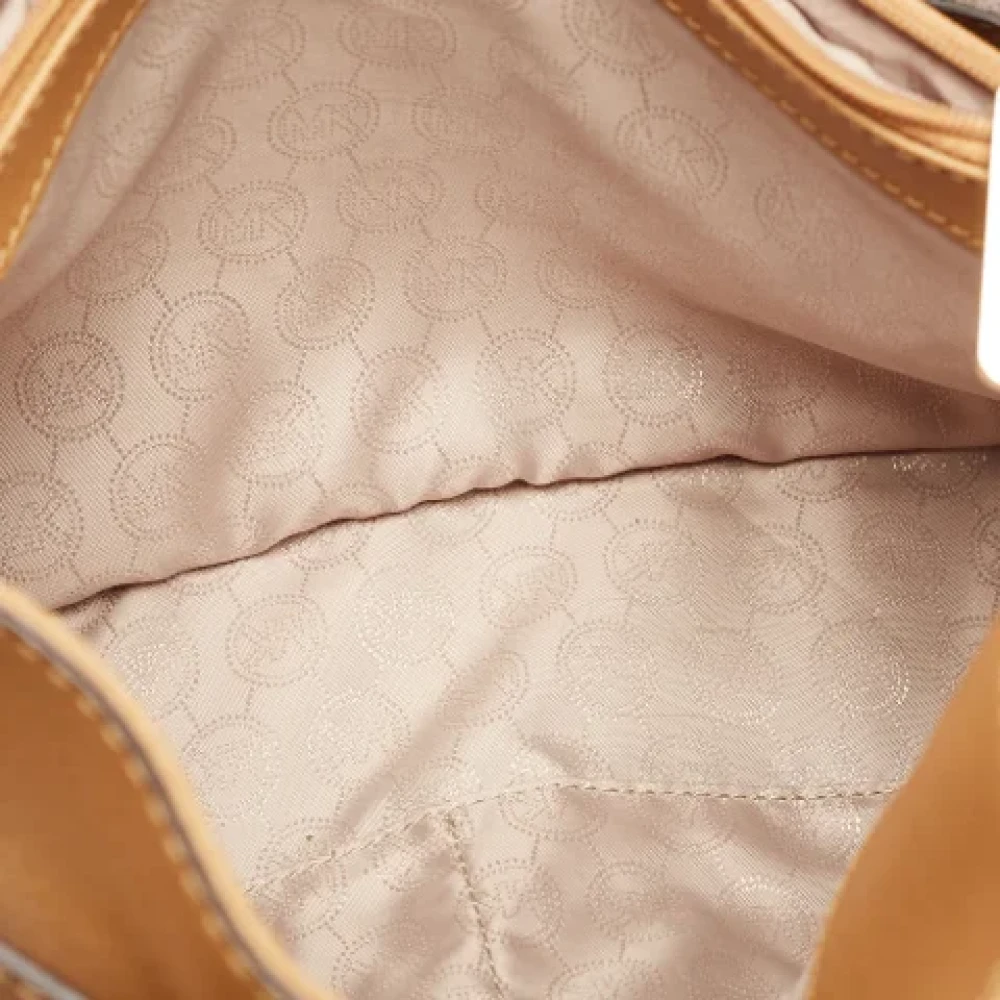 Michael Kors Pre-owned Leather totes Beige Dames