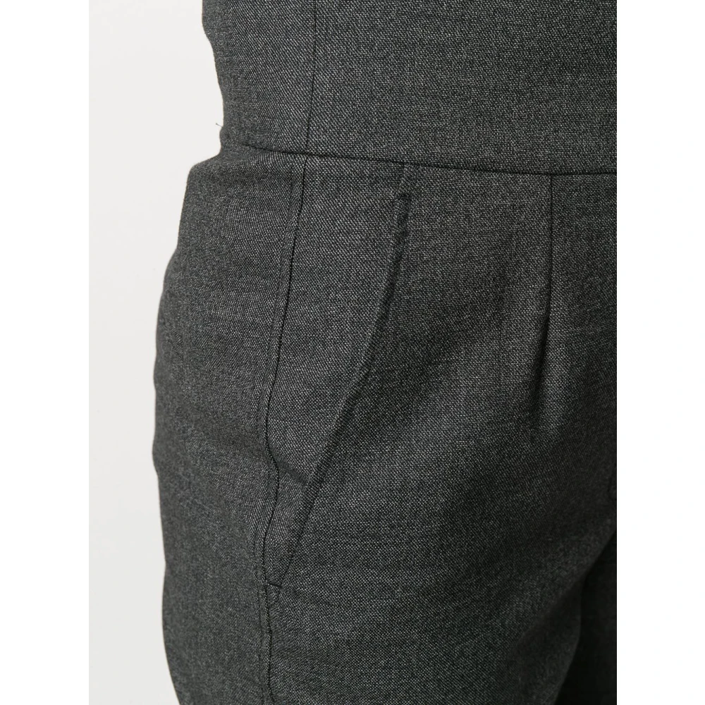 Dolce & Gabbana Stijlvolle Slim-fit Broeken Black Dames