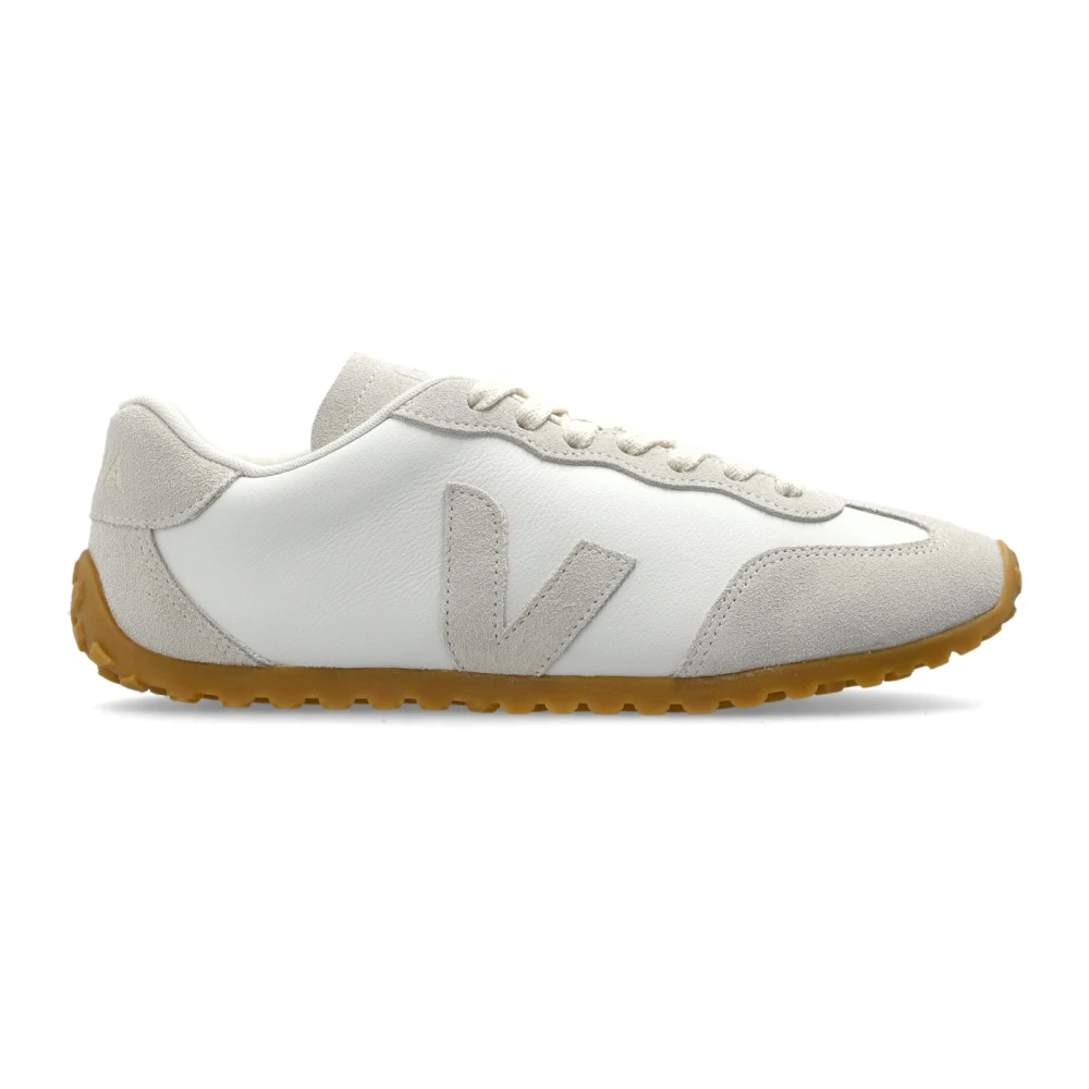Veja Donna Bianco Sneaker Stringate Con Patch Logo Gt - Immagine 3