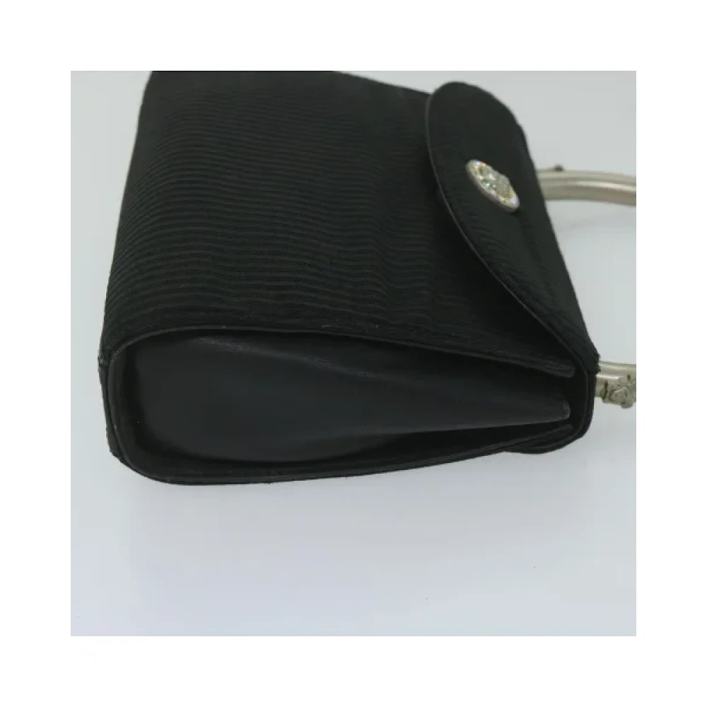 Versace Pre-owned Fabric handbags Black Dames
