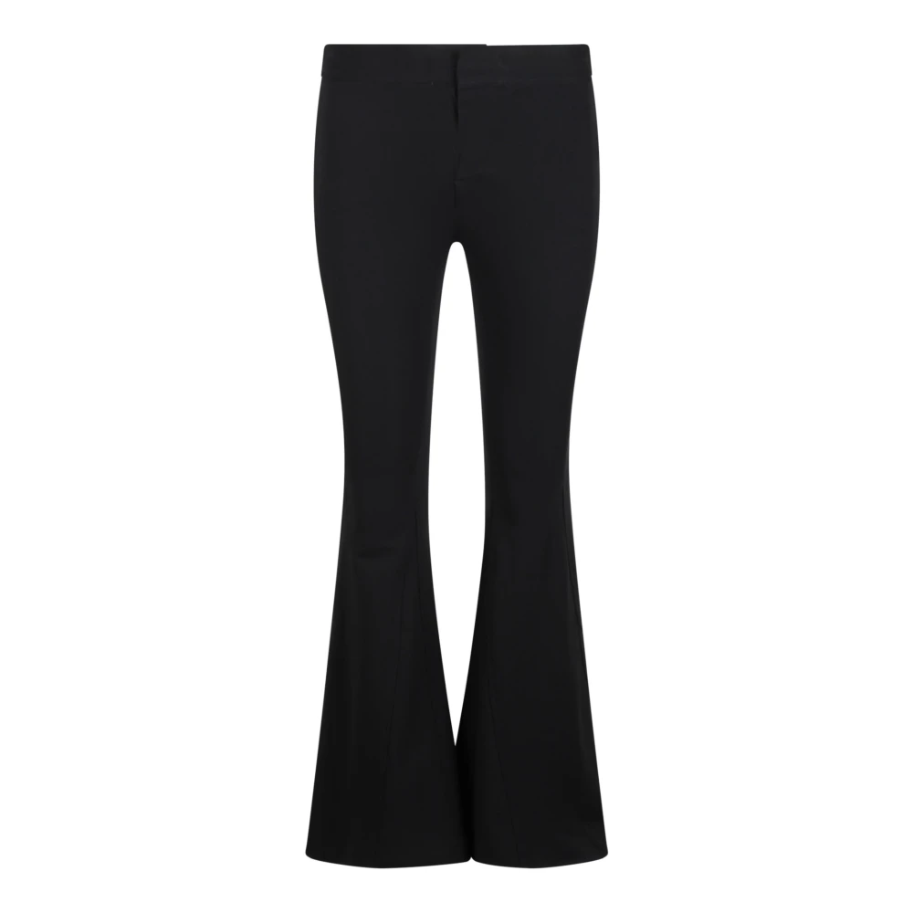 Givenchy Flared Jersey Broek Black Dames