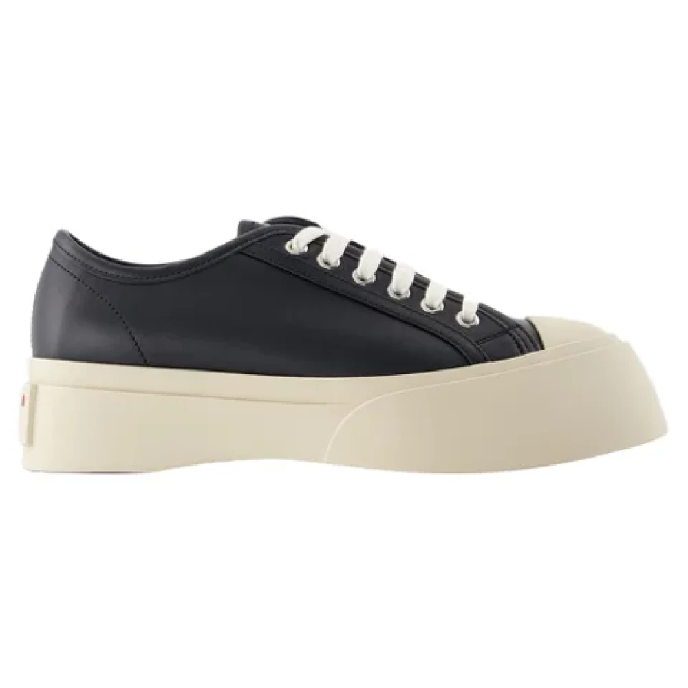 Marni Women's Black Sneakers, 6 Uk, Laced Up Trainers