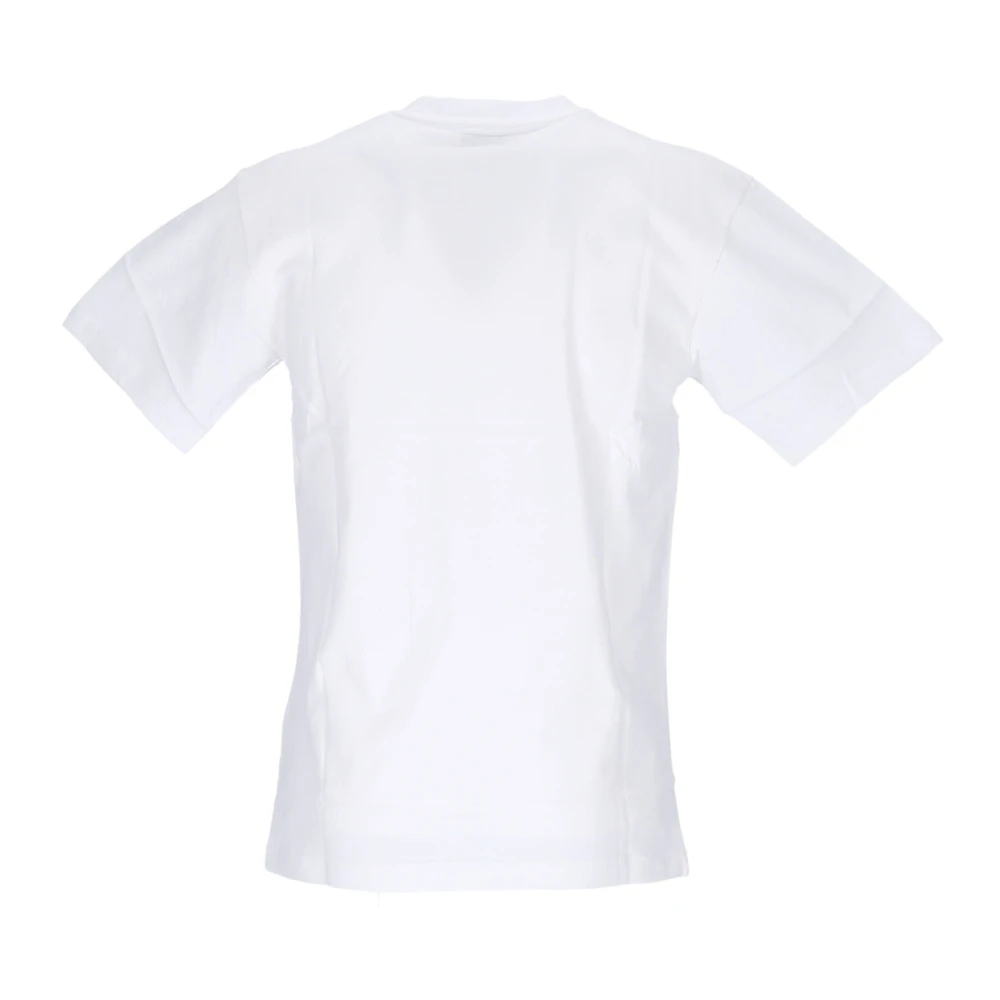 Market Basketbal Smiley Tee Wit T-shirt White Heren