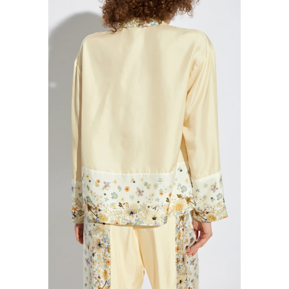 Munthe Zijden overhemd 'Faiza' Multicolor Dames