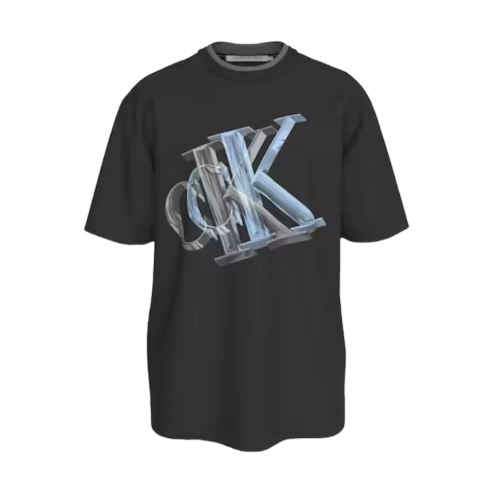Calvin Klein Klassiek T-shirt Black Heren