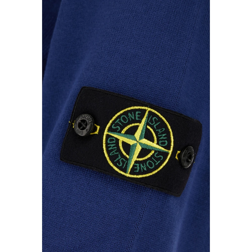 Stone Island Stijlvolle Gebreide Collectie voor Mannen Blue Heren