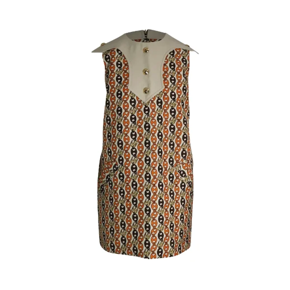 Gucci Vintage Pre-owned Wool dresses Multicolor Dames