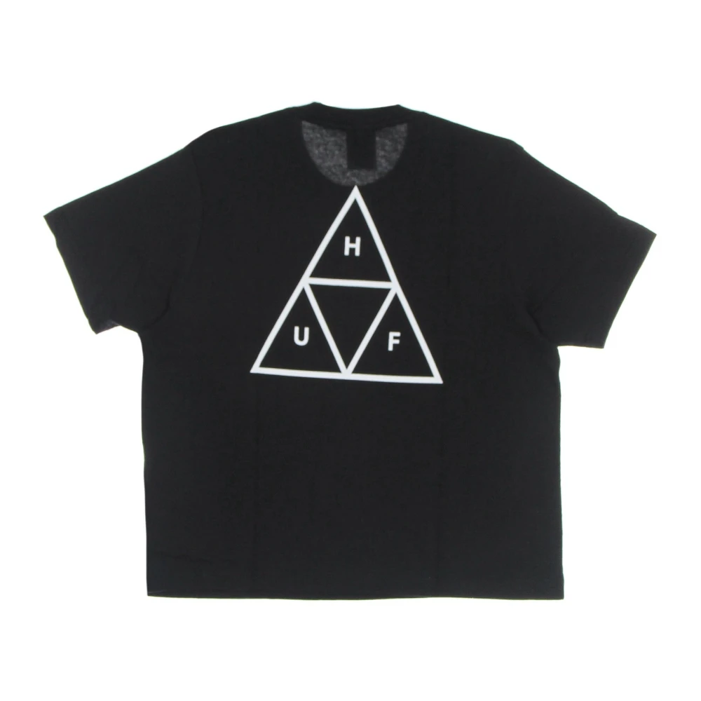 HUF Ontspannen T-shirt met Triple Triangle Design Black Dames