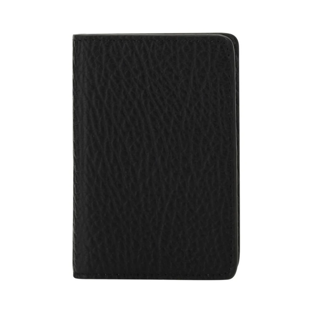 Maison Margiela Women's Black Grained Leather Card Holder - Image 5