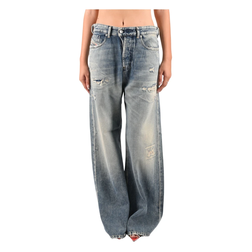 Diesel Donna Blu - Jeans Loose-Fit - Jeans - W26