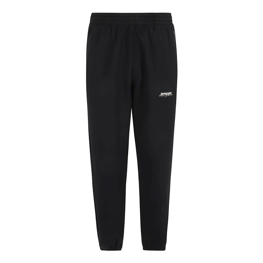 Represent Zwarte Broek voor Mannen Aw24 Black Heren