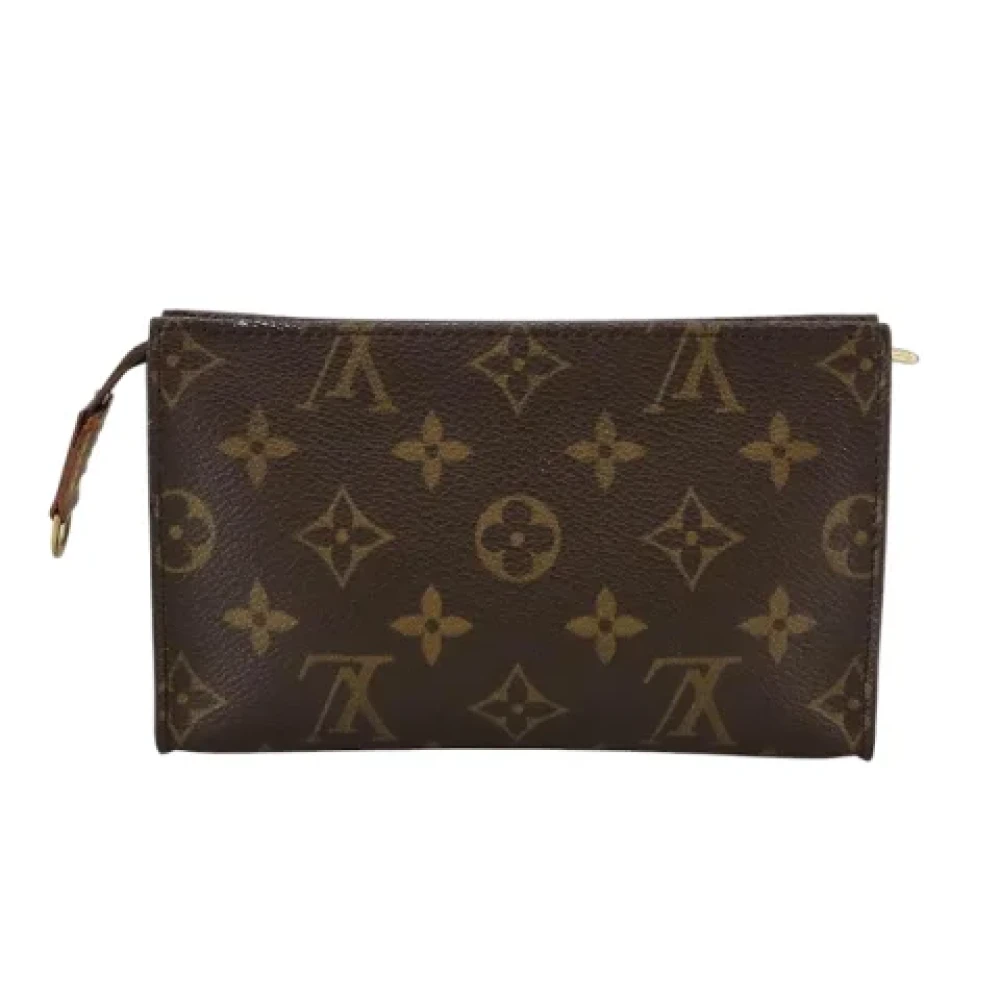 Louis Vuitton Vintage Pre-owned Canvas pouches Brown Dames