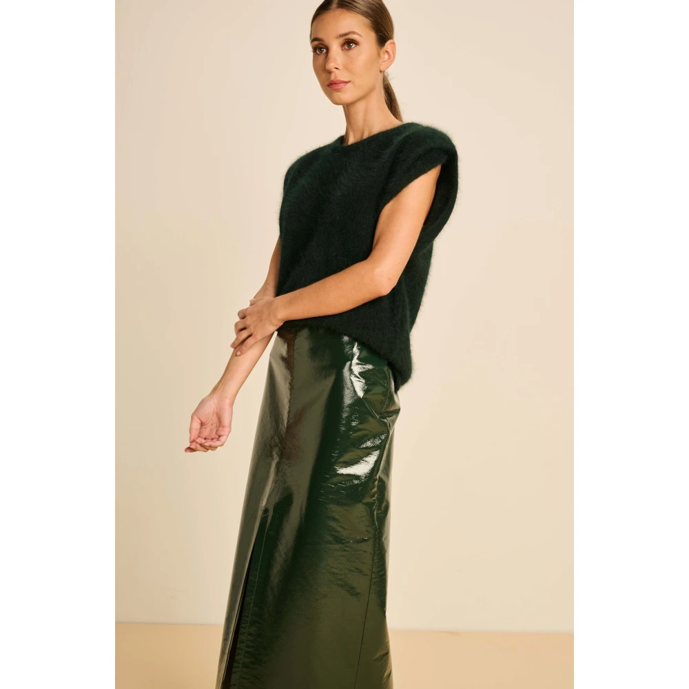 March23 Maya Top Green Dames