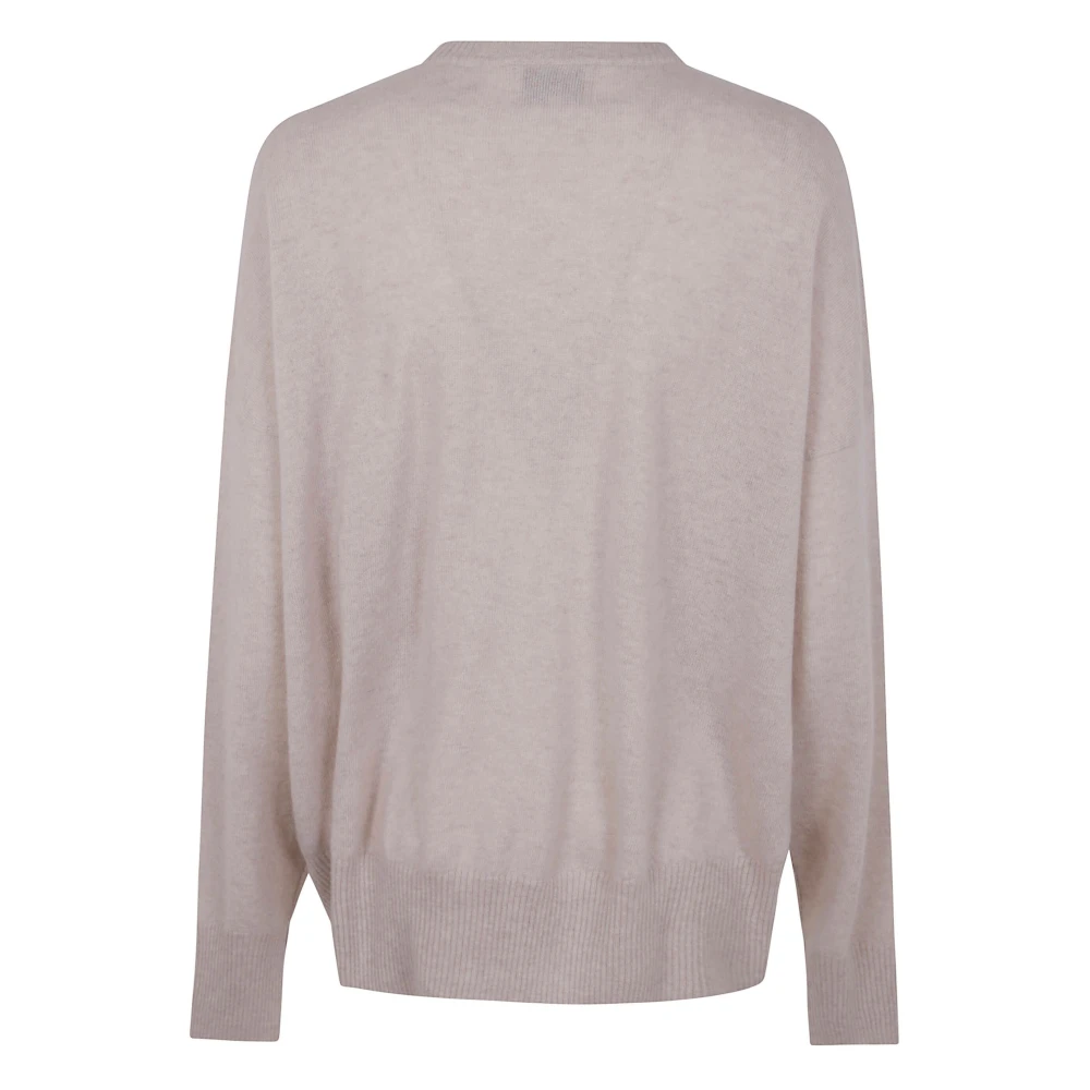 Loulou Studio Kasjmier Trui Beige Dames