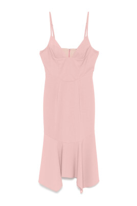 robe-rose-flamingo-a-ourlet-evase