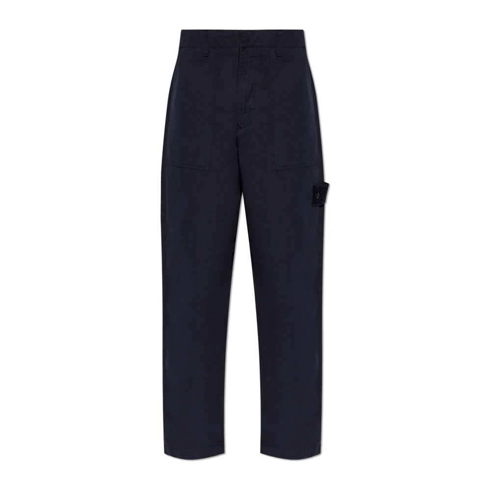 Stone Island Homme Bleu - Pantalon Ample - Pantalons - Taille: W31