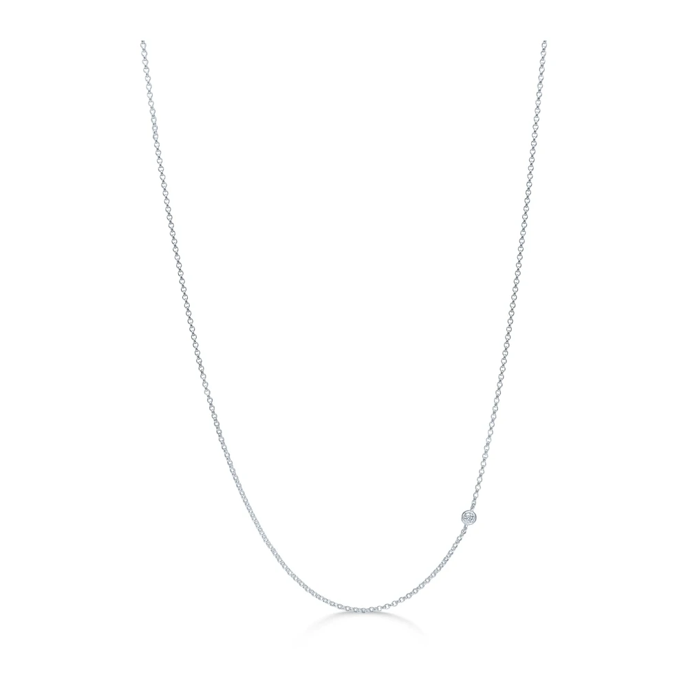 Julie Sandlau Elegant Legacy Halsband med Top Wesselton Diamant Gray, Dam