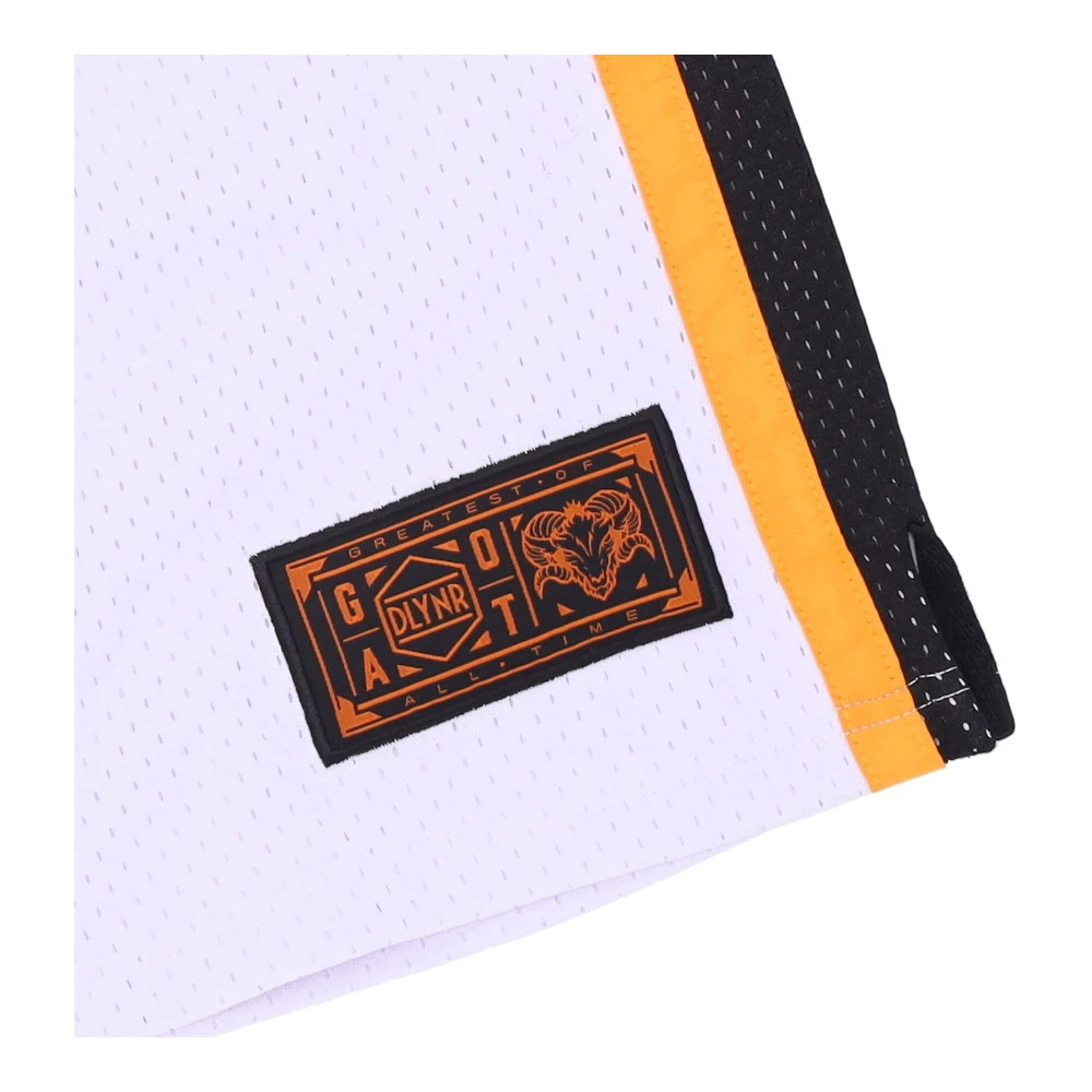 Dolly Noire Witte Basketball Playmaker Shorts White Heren