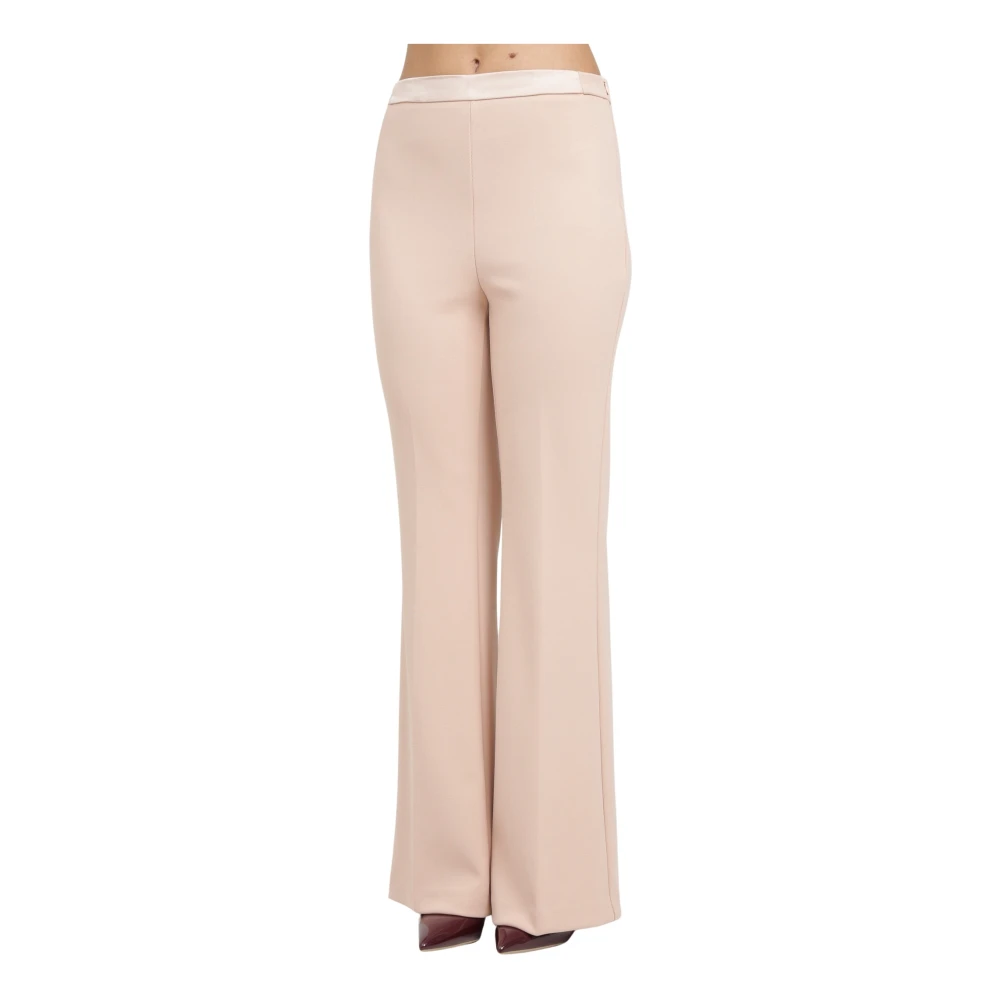 ViCOLO Elegante naakte hoge taille broek Beige Dames