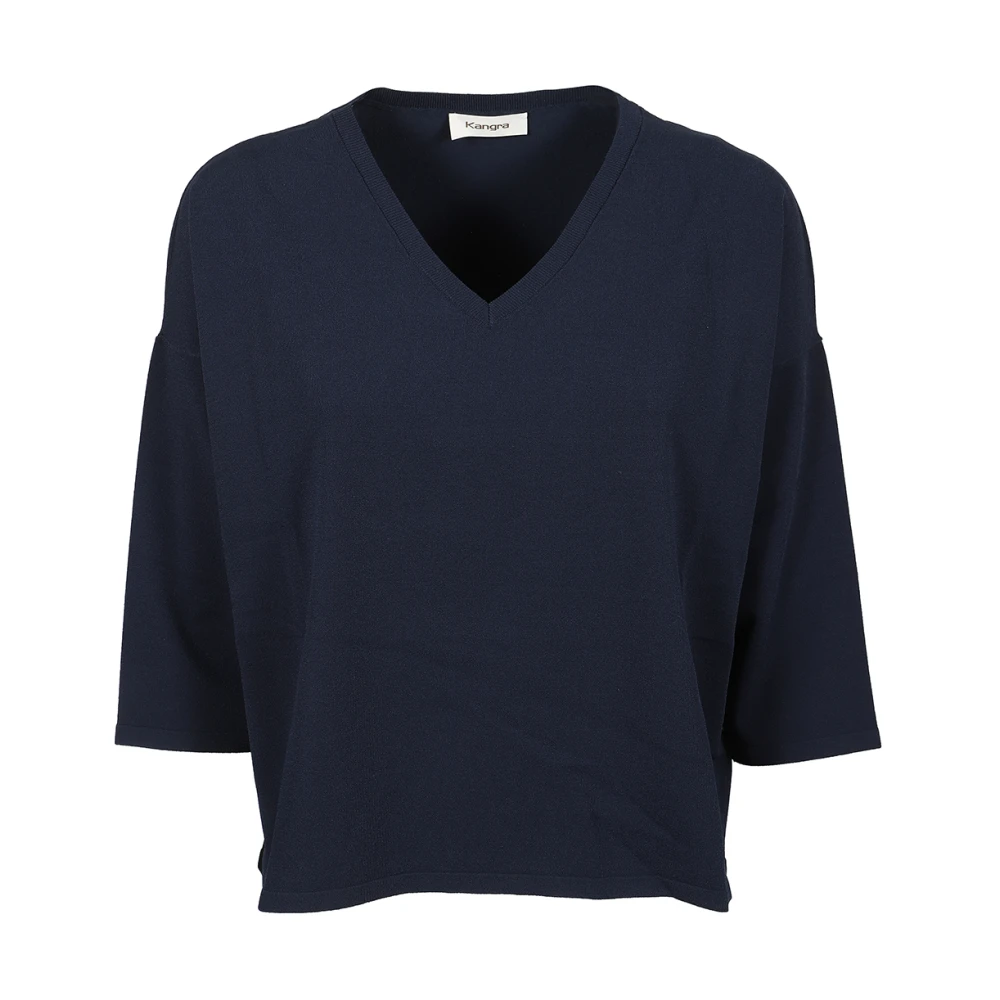 Knitwear > V-neck Knitwear - - Kangra - Modalova