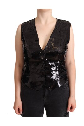 elegant-black-sequined-sleeveless-vest-top