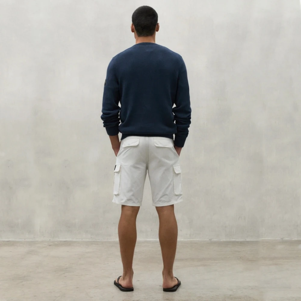 Ecoalf Lima Shorts voor Mannen White Heren
