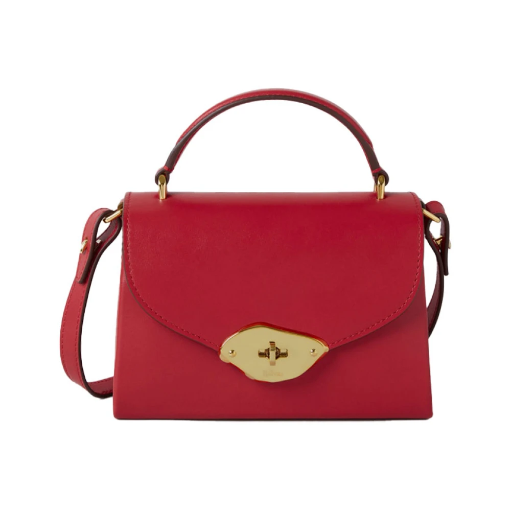 Mulberry Lana Top Handvat Tas Scharlakenrood Red Dames
