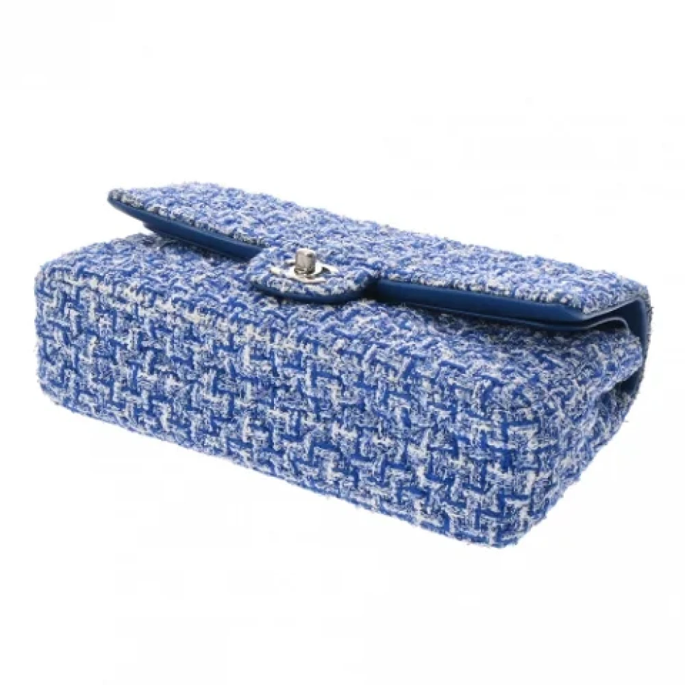 Chanel Vintage Pre-owned Fabric chanel-bags Blue Dames