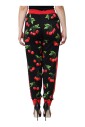 pantalon-jogger-imprime-cerise-noir-rouge