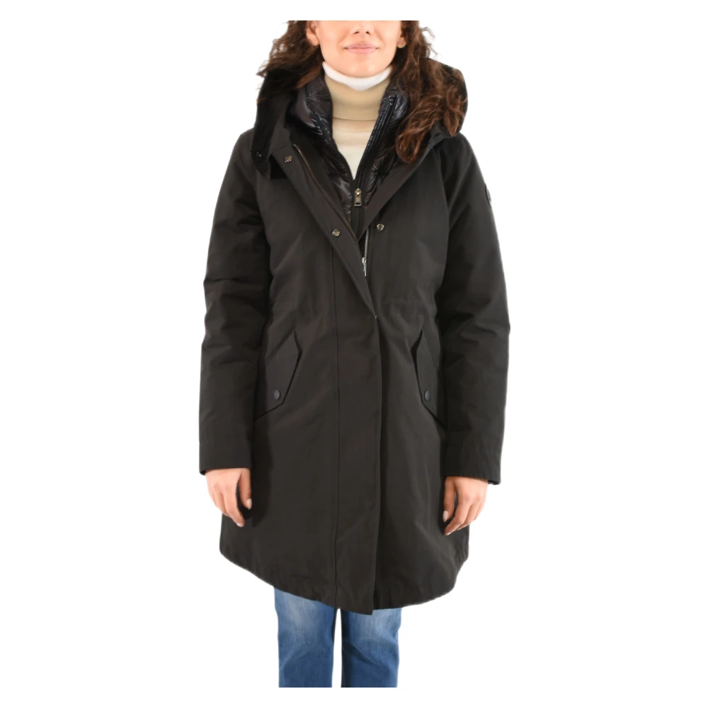 Woolrich 3-in-1 Militaire Donsparka Black Dames