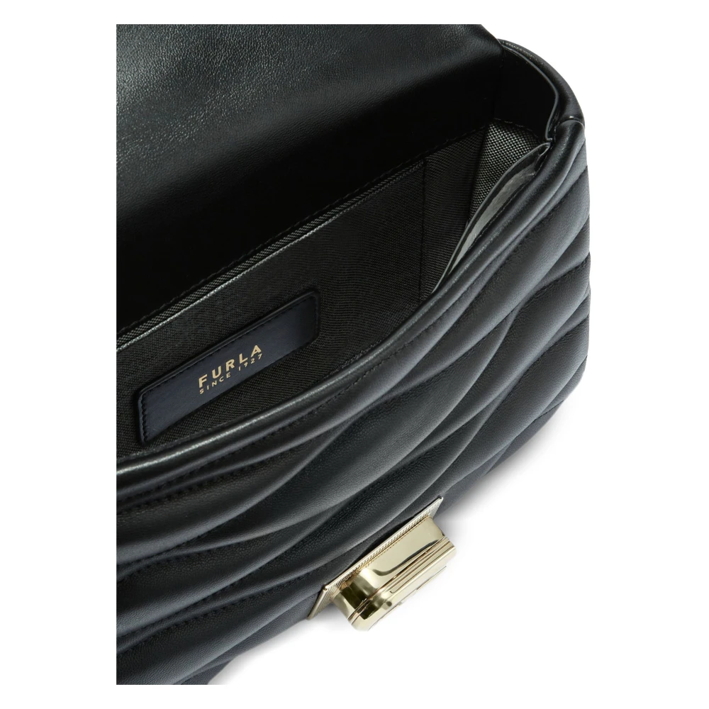Furla Klassieke Zwarte 1927 S Handtas Black Dames