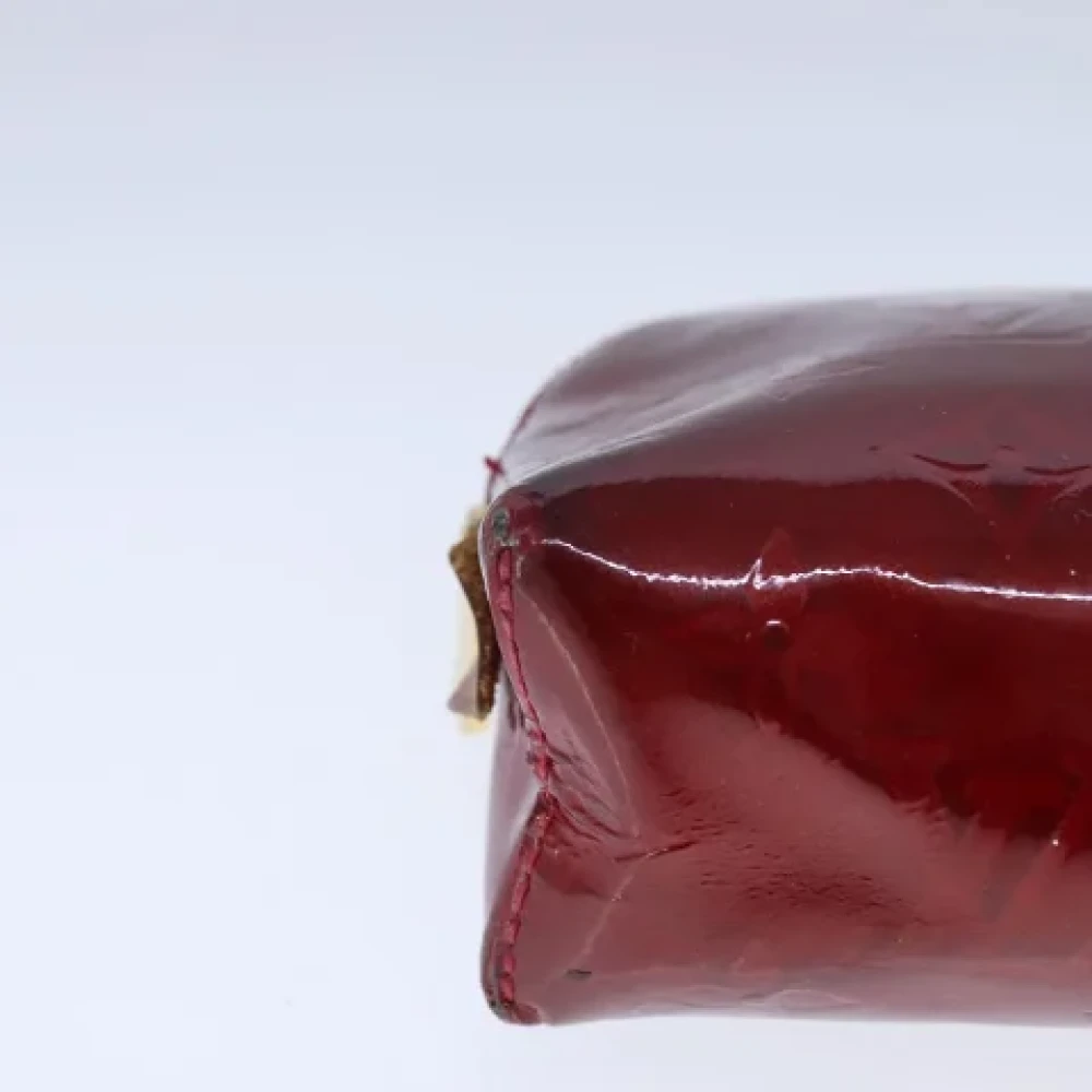 Louis Vuitton Vintage Pre-owned Leather pouches Red Dames