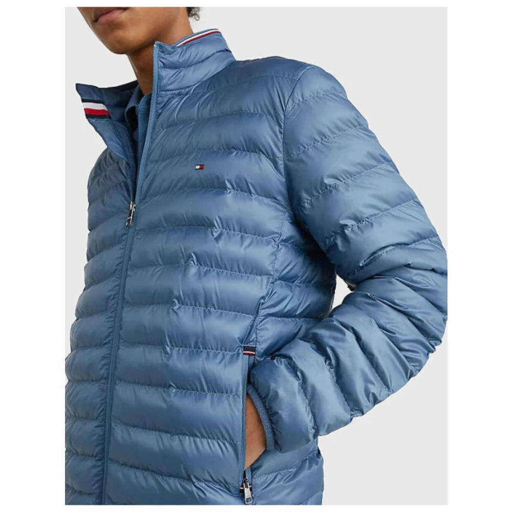 Tommy Hilfiger Comprimeerbare jas met lange mouwen van gerecycled polyester Blue Heren
