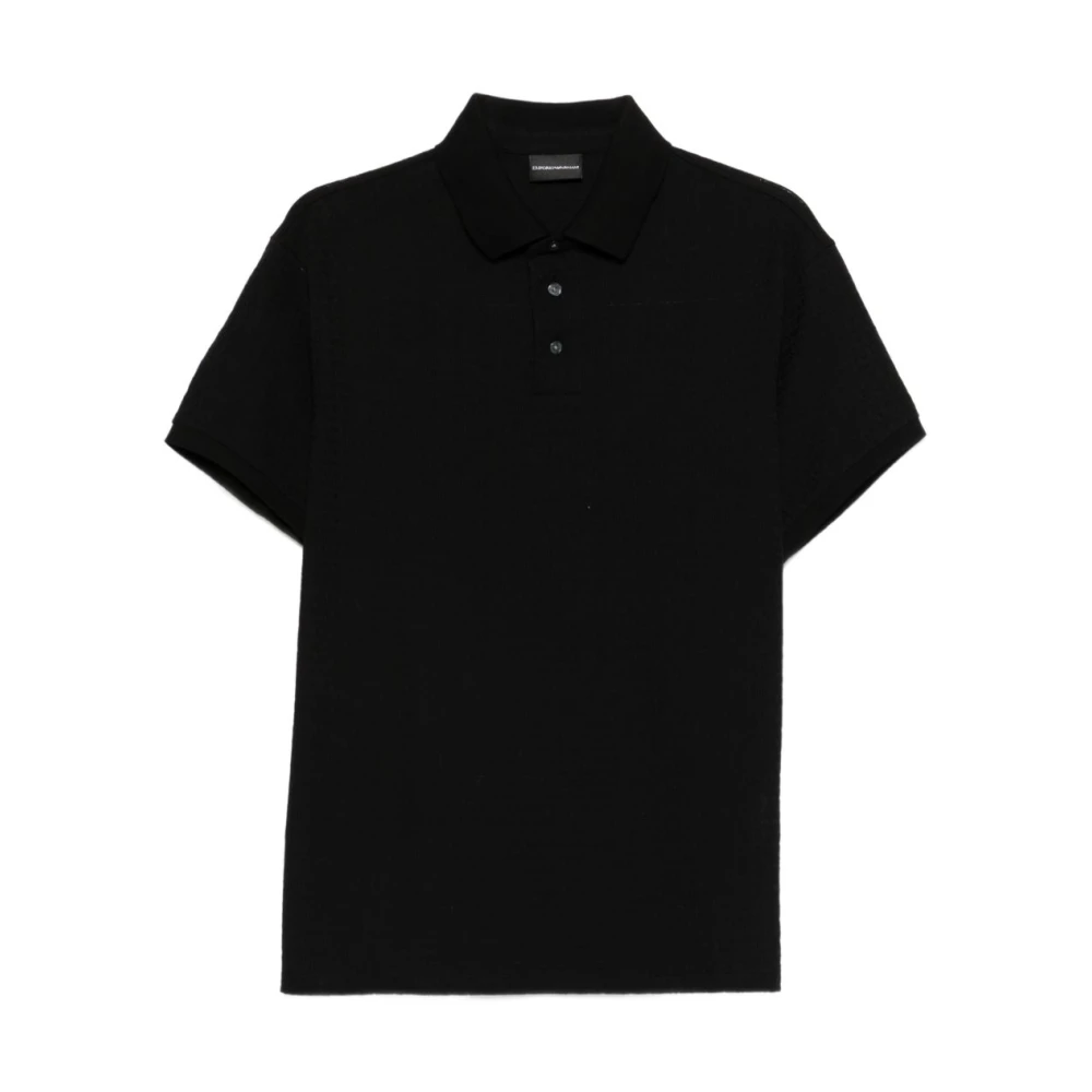 Emporio Armani Herren Schwarz Oberteile, K, Lgröße: