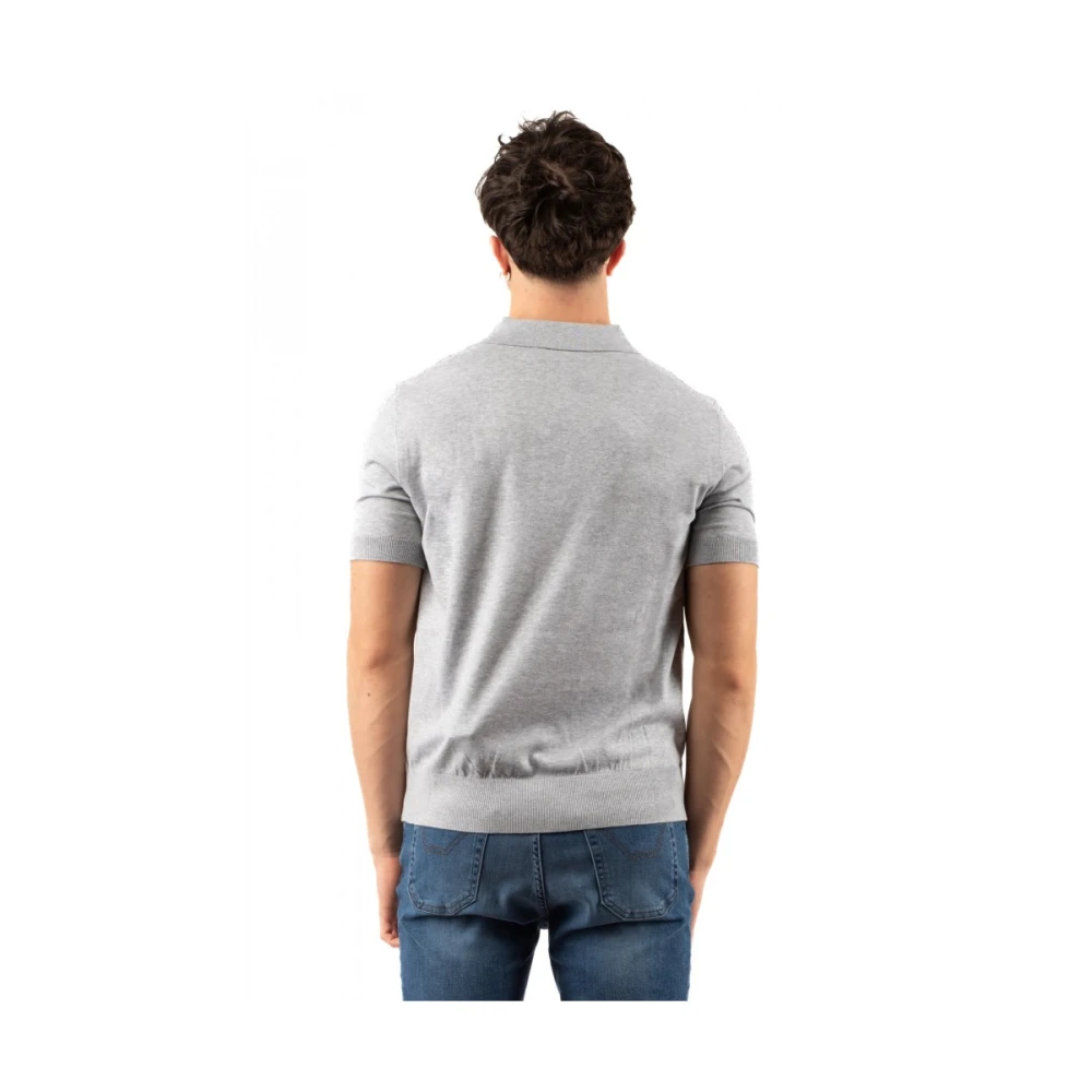 Dsquared2 Stijlvolle Polo Shirt Gray Heren